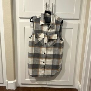 Plaid tunic dress, Large
